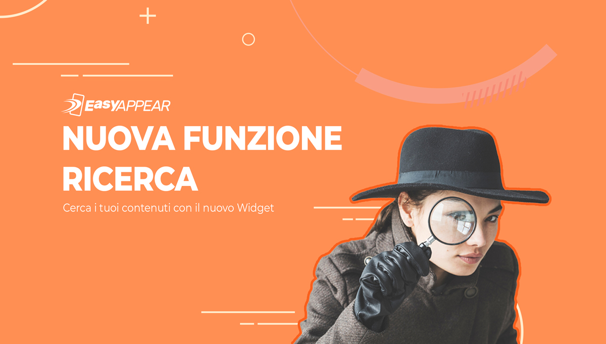 easyappear nuova funzione di ricerca