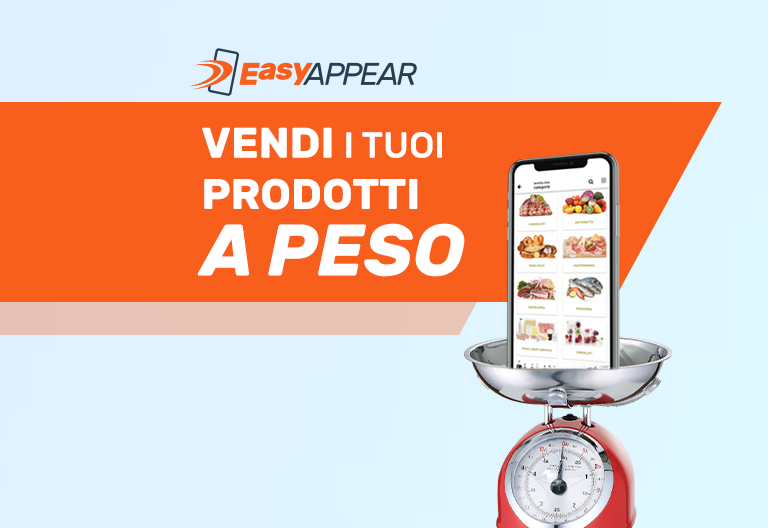 easyappear prodotti a peso in ecommerce